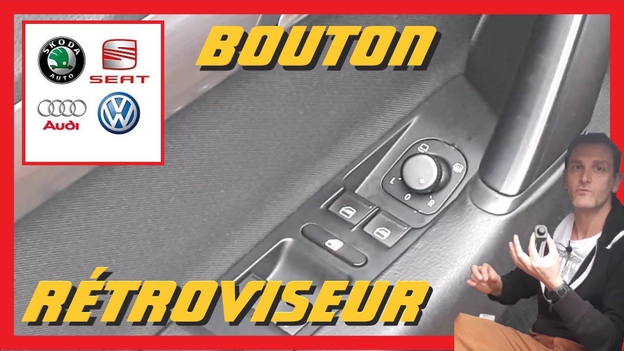 Changer bouton rétroviseur CLIO 4 