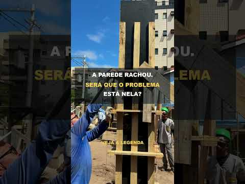 A PAREDE RACHOU — SERÁ QUE O PROBLEMA ESTÁ NELA?
