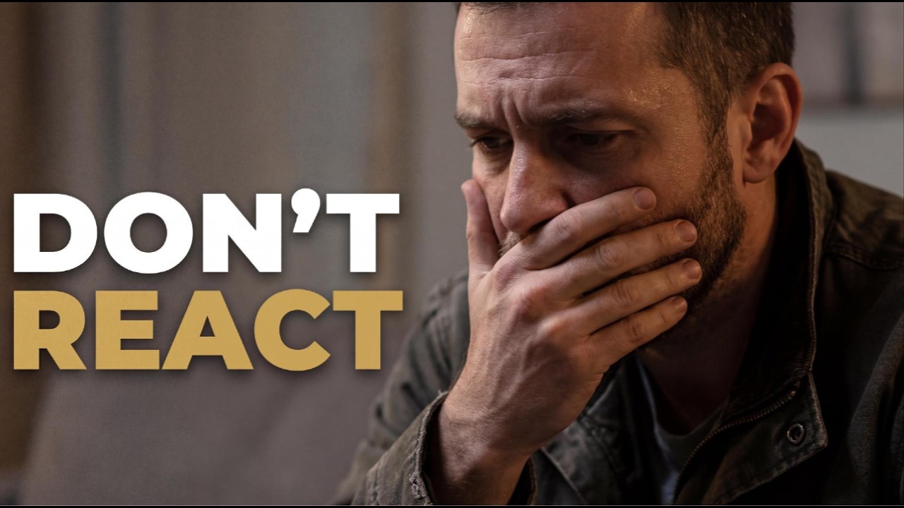 Your Biggest Problem Isn't What Happens, It's How You React - YouTube