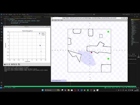 Robot Navigation with Obstacle Avoidance - ROS2 Implementation