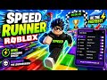 I Became INSANELY FAST in Hyper Speed Runner! (Roblox)