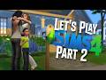 Jealous Wife??? (The Sims 4: Base Game - Part 2)