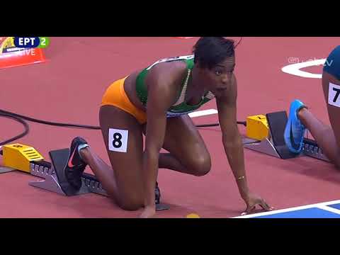 World Indoor athletics Championship 2018, 60 m. W Heats, Spanoudaki