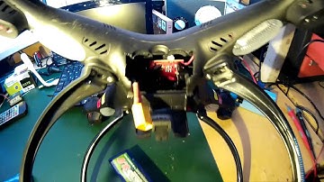 Syma x8c 3000mah battery upgrade