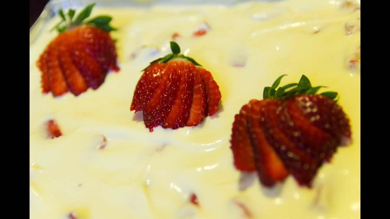 CUCINA CON NOI - Tiramisù Primavera Fragole e Limoncello