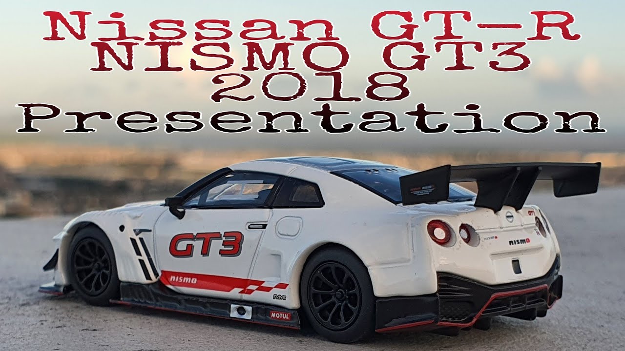 MINI GT Nissan GT-R NISMO GT3 2018 Presentation / No. 327 Unboxing