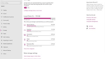 How to free up storage in Windows 10 using Storage Sense and OneDrive