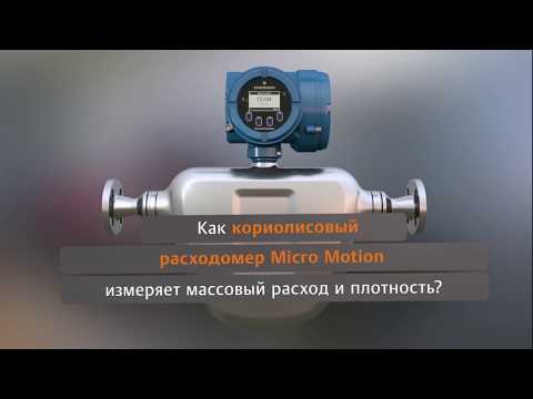 Принцип работы кориолисового расходомера Micro Motion