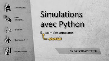 Simulations avec Python : 5 nouveaux exemples amusants