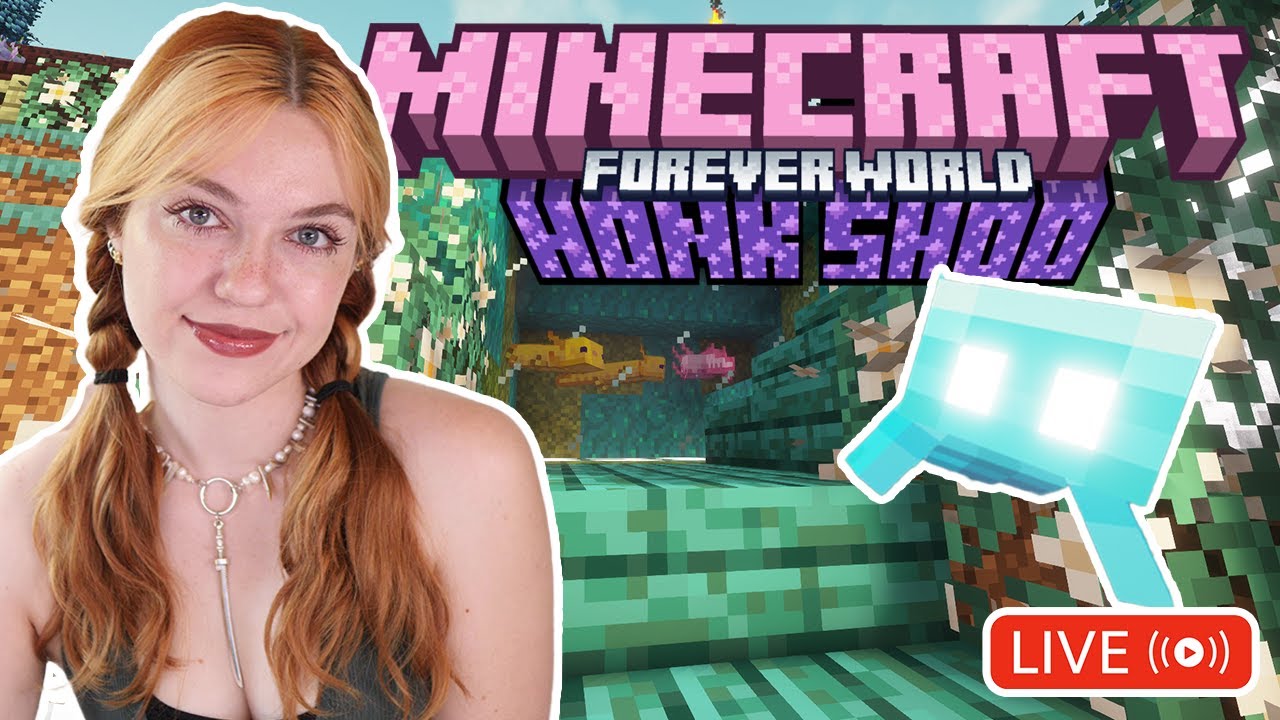 Fantasy Building in my Minecraft FOREVER WORLD!