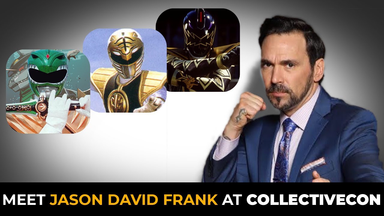 Meet Jason David Frank THIS MONTH at Collective Con! Update on Appearance