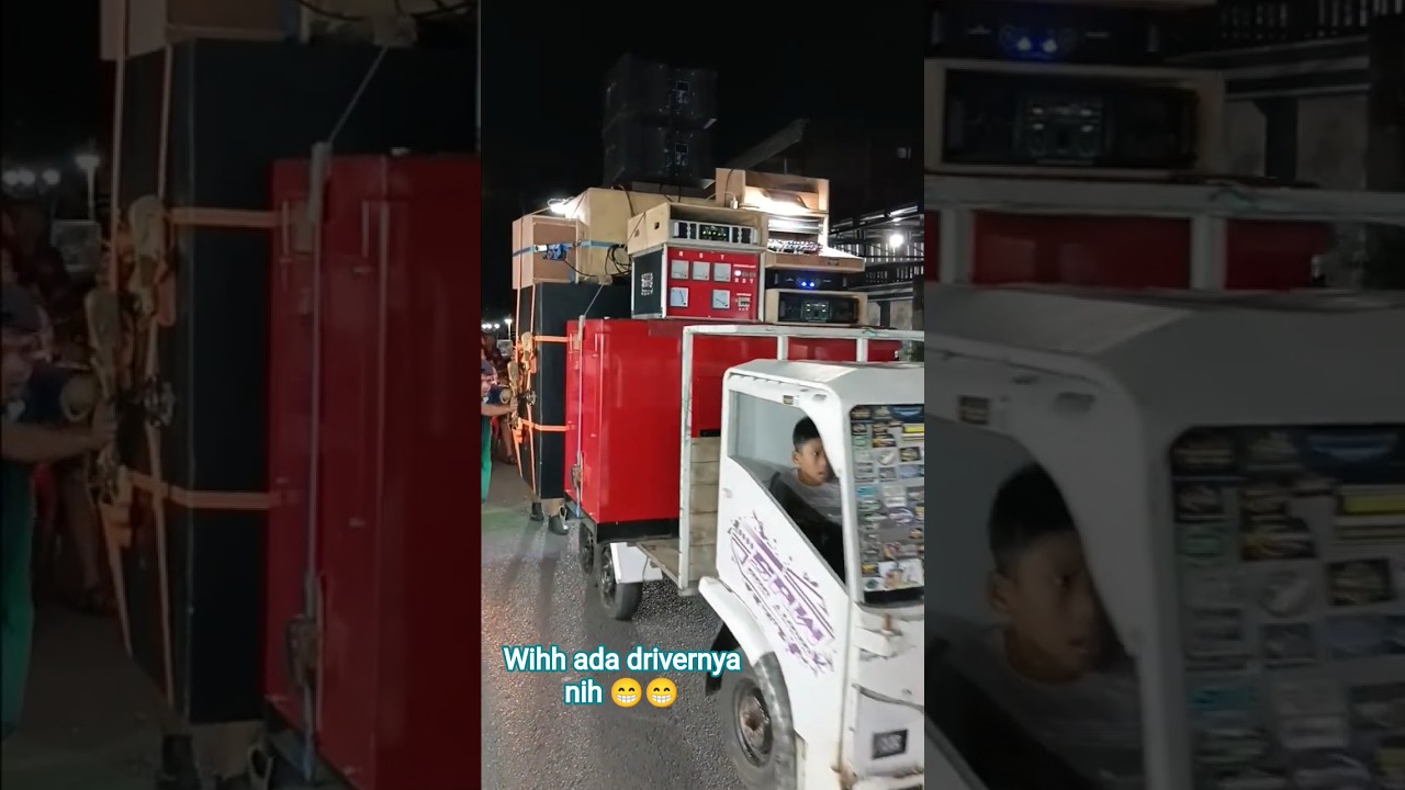 miniatur truck sound geret paling keren ada driver nya 