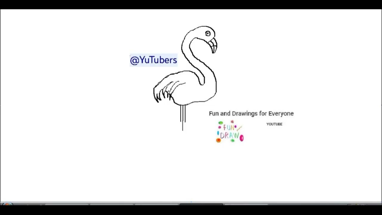 How to draw marsh birds🦩