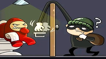 Thief master - Funny Man Thieves Puzzle Game - Levels 1 - 50 - Gameplay Walkthrough Part 1