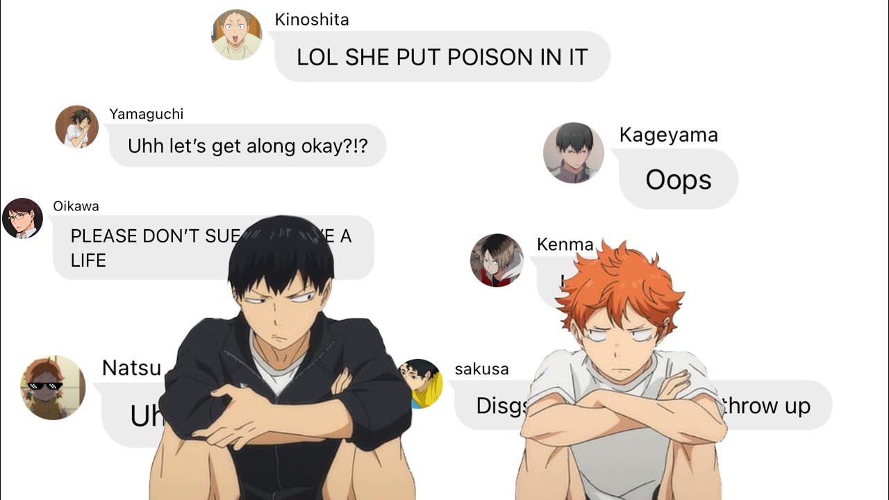 Haikyuu Texts: Kageyama’s Love Child(pt.1)
