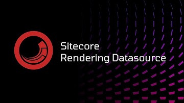 Sitecore - Rendering Datasource
