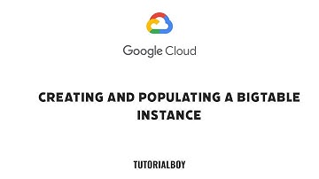 Creating and Populating a BigTable Instance || GSP1054 || #cloudskillsboost #googlecloudready