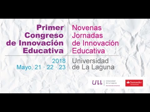 universidad de la laguna derecho Javier Marrero (ULL) en las Jornadas de Innovación Educativa de la ULL 2018