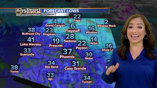 The cold snap continues despite sunny weather