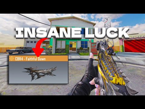 The Best Legendary CBR4 is Back - This is Streamer LUCK FOR SURE !!