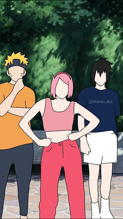 Naruto Dance Animation (Naruto x Sakura x Sasuke) [#Team7]