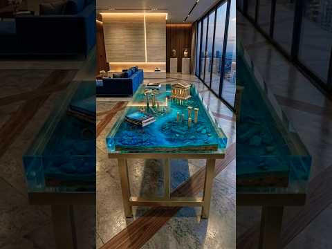 GREEK STYLE TABLE MADE OF EPOXY🏛️