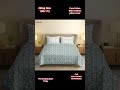 #King Size 108×112 #Pure Cotton With Contrast PILLOW Cover #Pre Booking Start Today #Platinum