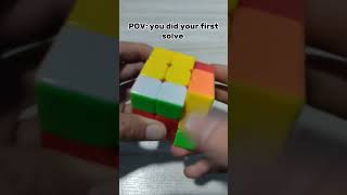 Can you solve 3x3 rubiks cube? #shorts #viral #rubikscube #cubing