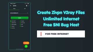 Zivpn V2ray Setup 2026  Free Internet Config Tutorial
