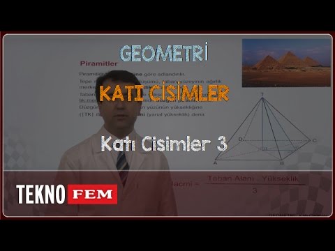 YGS-LYS GEOMETRİ - Katı Cisimler 3