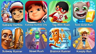 Subway Surfres,Subway Surfres City,Tag With Ryan,Tom Gold Run,Subway Runer,Stret Rush,Brainrot Runer screenshot 2