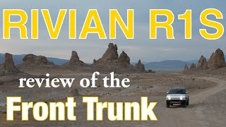 Rivian's Frunk is WAY BIGGER than Tesla's