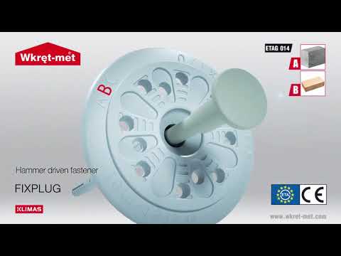 Klimas Wkret met FIXPLUG - Забивные пластиковые дюбеля | DOMINGO.BY