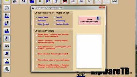 KipwareTB Machine Shop CNC Toolbox Software