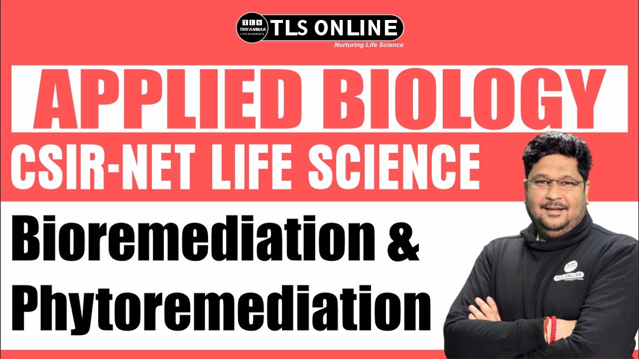 Applied Biology Bioremediation & Phytoremediation | Unit 12 CSIR NET Life Science