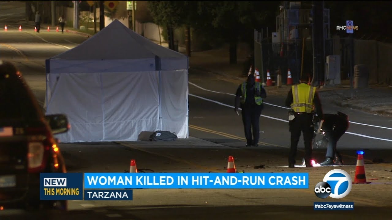 Woman killed in Tarzana hitandrun crash YouTube