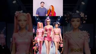 Kpop Demon Hunters Fashion Show 🎶 #short #huntrix #kpopdemonhunters #sodapop #sajaboys #rumi