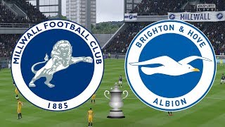 FA Cup 2019 Quarter Final - Millwall Vs Brighton - 17/03/19 - FIFA 19