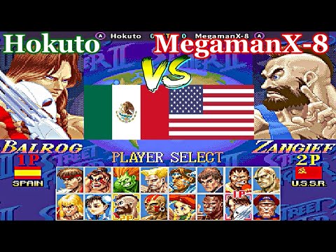 Super Street Fighter II X: Grand Master Challenge - Hokuto vs MegamanX-8 FT5 x2