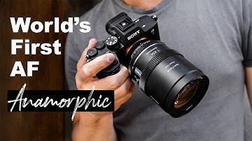 BEST Cinema Lens for Beginners! - SIRUI 40mm T1.8 Autofocus Anamorphic Lens