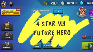 UPGRADE 4 STAR MY FUTURE HERO Mr.AutoFire #mrautofire