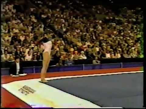 Rachel Tidd Floor Exercise - 2000 US Olympic Trial...