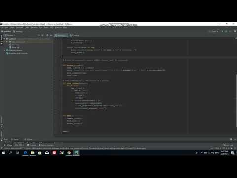 Client Server python implementation