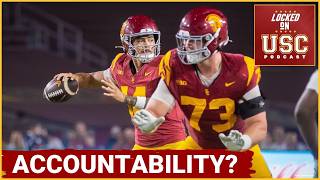 URGENT TEAM MEETING: USC's Players Stress Accountability Ahead Of Their Biggest Game Of The Season