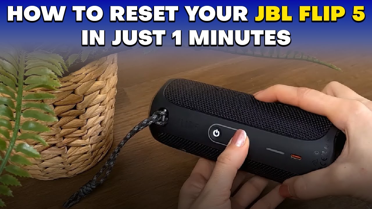 How to Reset JBL Flip 5 and Charge 5: A Step-by-Step Guide - YouTube