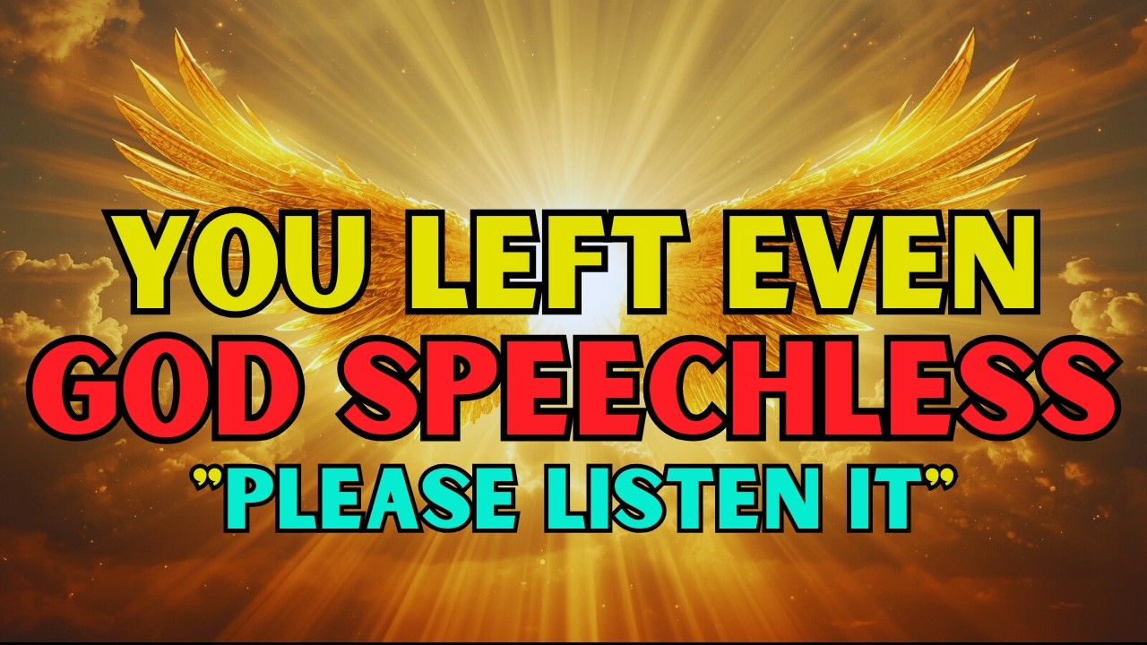 🔴 Chosen One Your attitude left God speechless. Even God was stunned😲✨