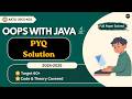 OOPS with Java PYQ Solved (2024-25) | AKTU (BCS-403) Previous Year Paper Solution | Clear The Core