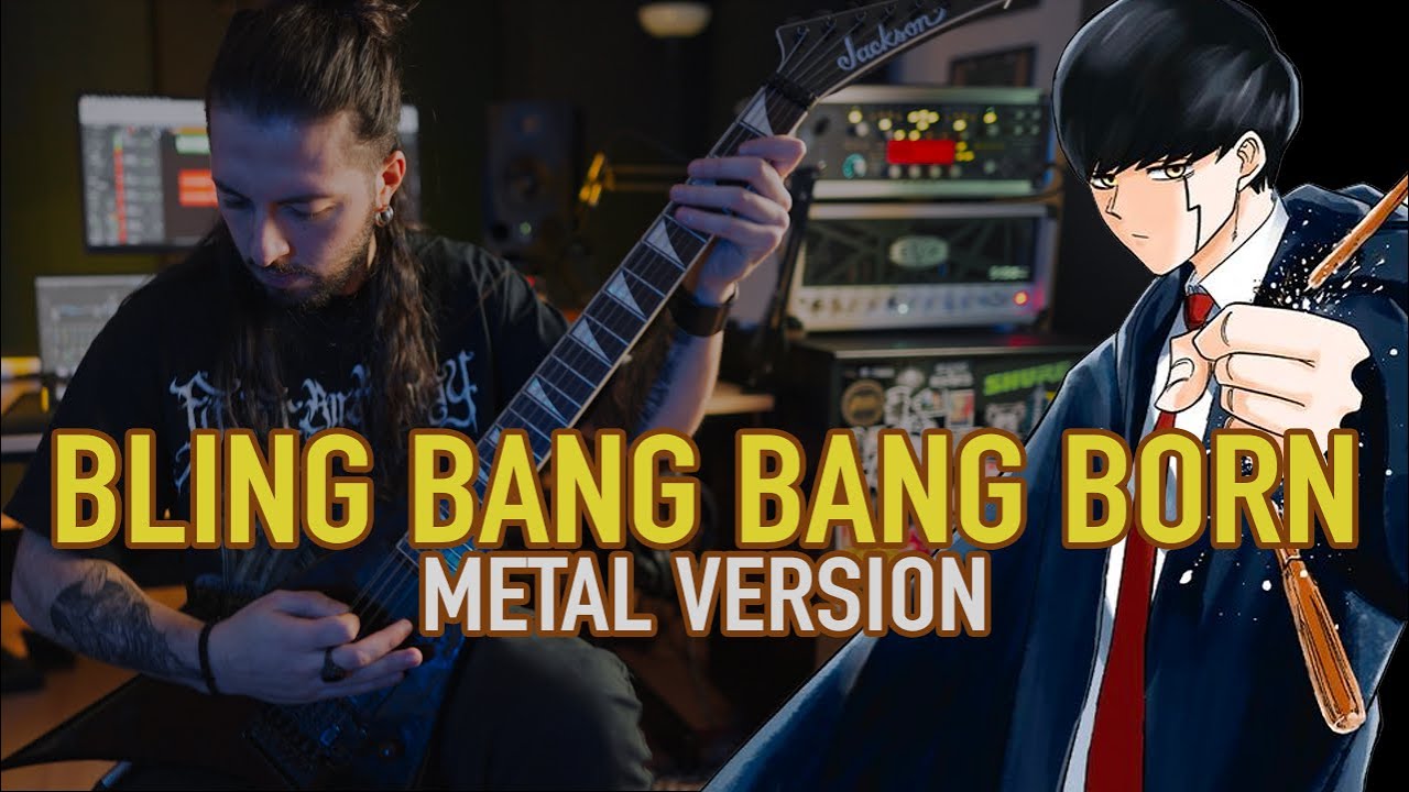 BLING-BANG-BANG-BORN (MASHLE Season 2 OP) | METAL COVER by Rocco Minichiello