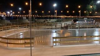 Whitewater channel transformed into skating rink in Charlotte