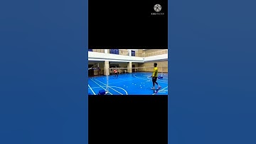 front court body defence #badminton #badmintonindonesia #smash#racket #youtube
